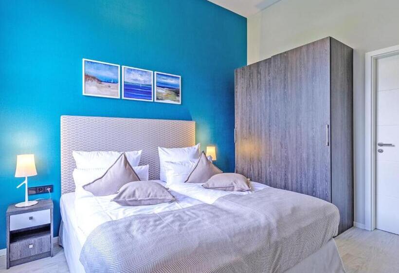 דירת חדר, Apartmentanlage Zwei Wasser Strandhaus
