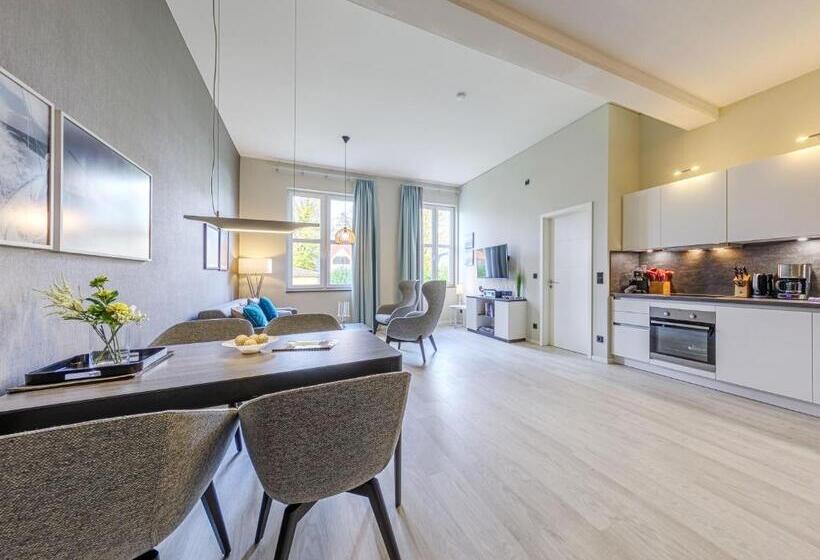 דירת חדר, Apartmentanlage Zwei Wasser Strandhaus