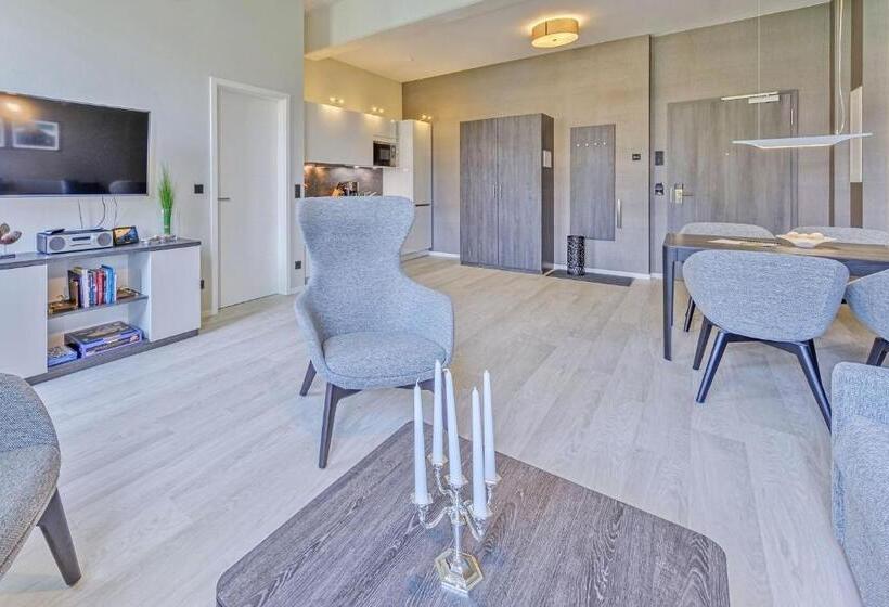 Апартаменты 1 Спальня, Apartmentanlage Zwei Wasser  Strandhaus
