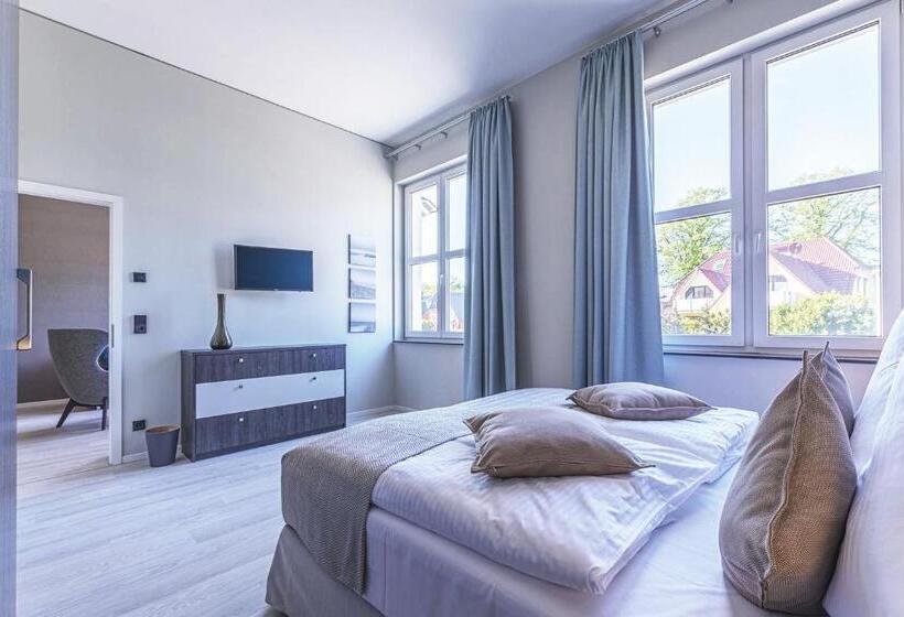 דירת חדר, Apartmentanlage Zwei Wasser Strandhaus