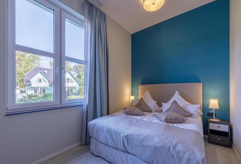 דירת שלושה חדרים, Apartmentanlage Zwei Wasser Strandhaus