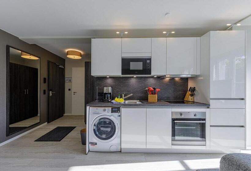 דירת שני חדרים, Apartmentanlage Zwei Wasser Strandhaus