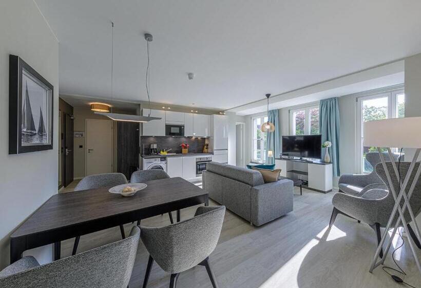 דירת שני חדרים, Apartmentanlage Zwei Wasser Strandhaus