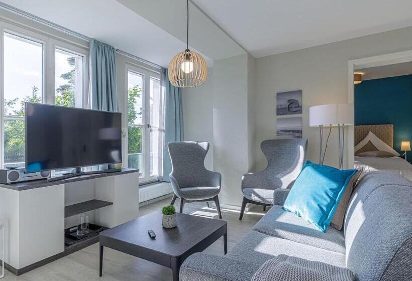 침실 2개 아파트, Apartmentanlage Zwei Wasser  Strandhaus