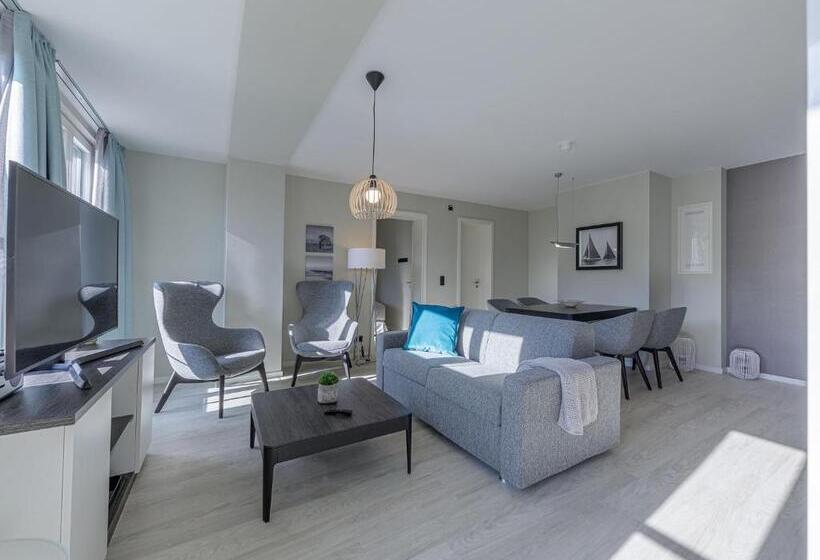 דירת שני חדרים, Apartmentanlage Zwei Wasser Strandhaus
