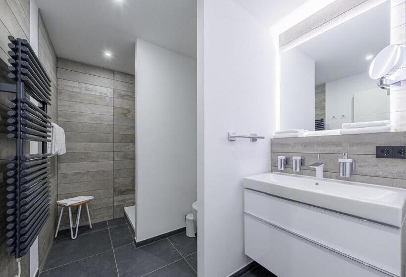 테라스가 있는 2 베드룸 아파트, Apartmentanlage Zwei Wasser  Strandhaus