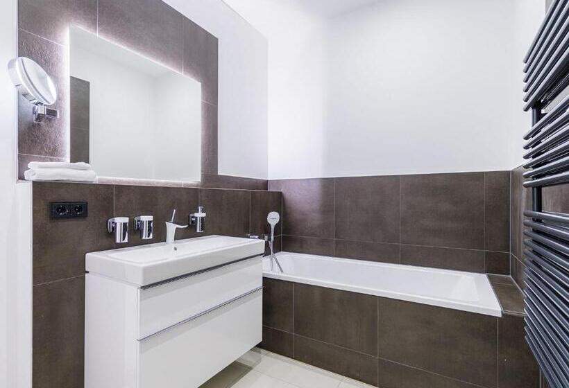 דירת שני חדרים עם מרפת, Apartmentanlage Zwei Wasser Strandhaus