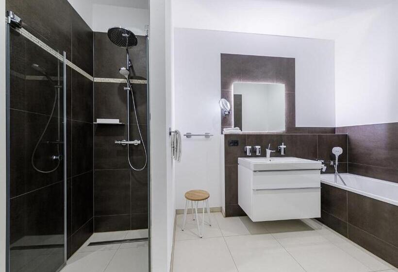 דירת שני חדרים עם מרפת, Apartmentanlage Zwei Wasser Strandhaus