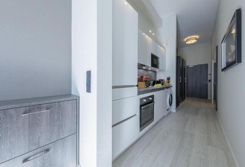 דירה בת חדר שינה 1 עם מרפסת, Apartmentanlage Zwei Wasser Strandhaus