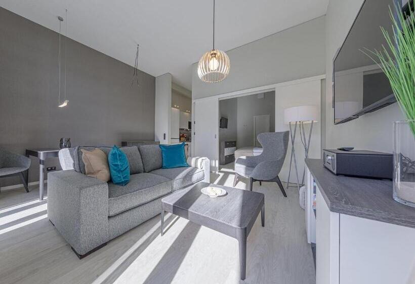 דירה בת חדר שינה 1 עם מרפסת, Apartmentanlage Zwei Wasser Strandhaus