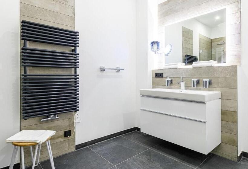 דירה בת חדר שינה 1 עם מרפסת, Apartmentanlage Zwei Wasser Strandhaus