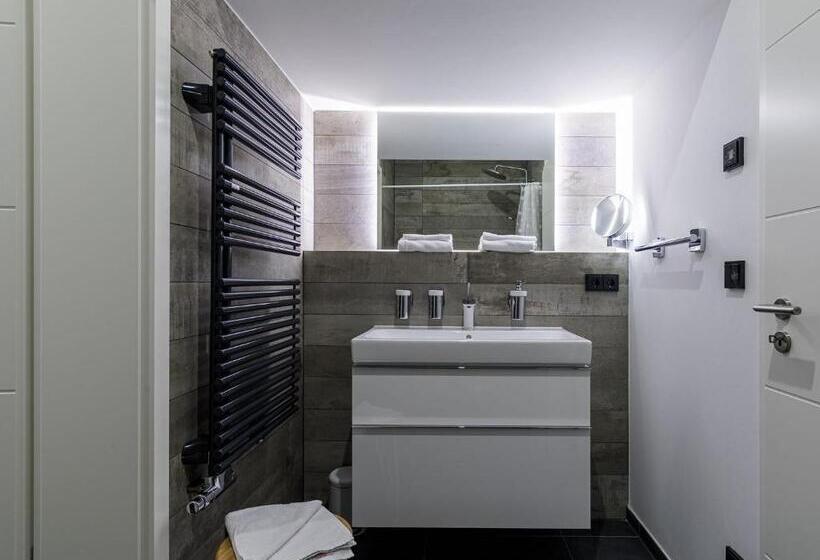 דירת 2 חדרים נוף לים, Apartmentanlage Zwei Wasser Strandhaus