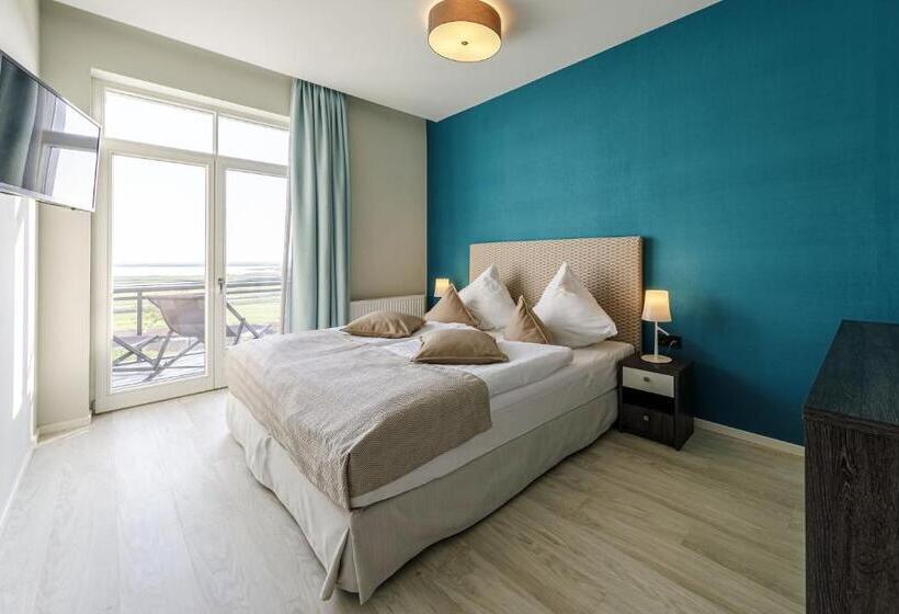 דירת 2 חדרים נוף לים, Apartmentanlage Zwei Wasser Strandhaus