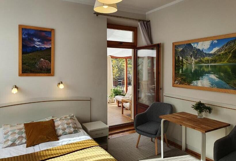 شقة غرفتين نوم مزودة بتراس, Willa Iskra