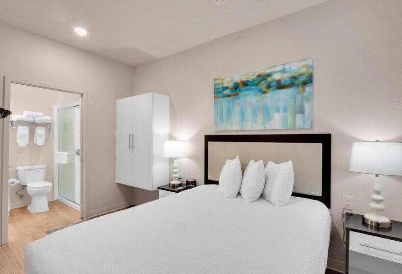 침실 2개 스위트, Waterwalk Extended Stay By Wyndham Raleigh   Rtp