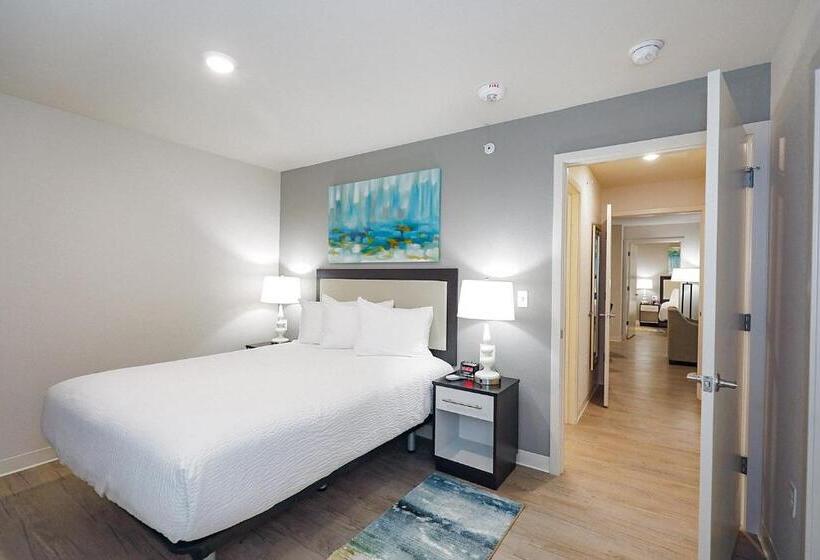 침실 2개 스위트, Waterwalk Extended Stay By Wyndham Raleigh   Rtp