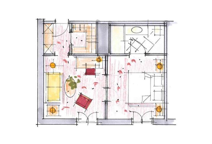 스탠다드 룸, Kurhotel Zink