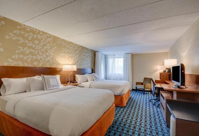 장애인을 위한 스탠다드 룸, Fairfield Inn Boston Woburn