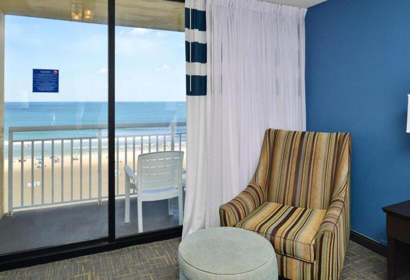 스탠다드 룸 킹사이즈 침대, Four Points By Sheraton Virginia Beach Oceanfront