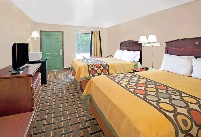 ２ダブルベッドのスタンダードルーム, Super 8 By Wyndham Acworth/atlanta Area