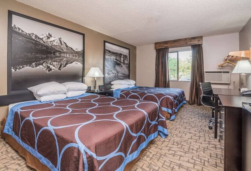 اتاق استاندارد با 2 تخت دوبل, Super 8 By Wyndham Boise