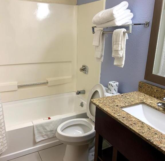 キングサイズベッドのスタンダードルーム, Super 8 By Wyndham Farmville