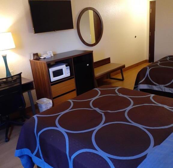 ２ダブルベッドのスタンダードルーム, Super 8 By Wyndham Farmville