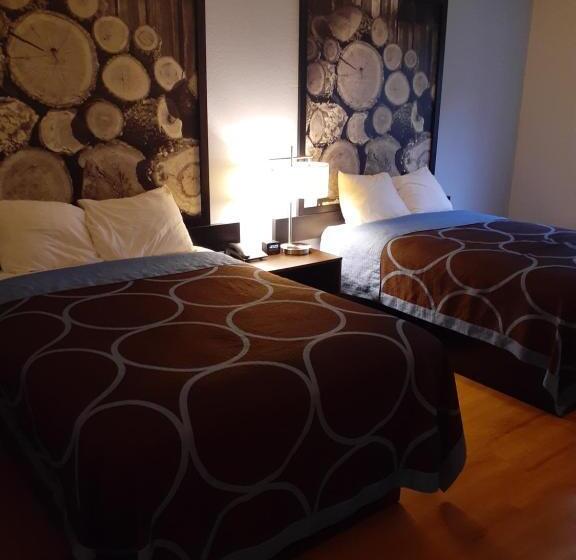 ２ダブルベッドのスタンダードルーム, Super 8 By Wyndham Farmville