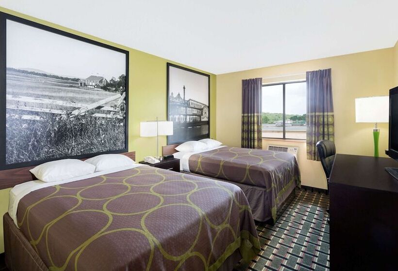 غرفه قياسيه سريرين مزدوجين, Super 8 By Wyndham Marietta