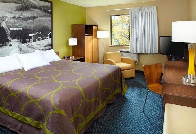 Стандартный Номер Кровать Кинг, Super 8 By Wyndham St. Clairsville Oh/wheeling Wv Area