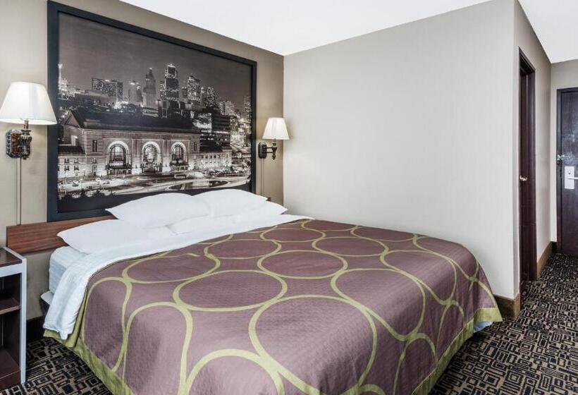 스탠다드 룸 킹사이즈 침대, Super 8 By Wyndham Warrensburg