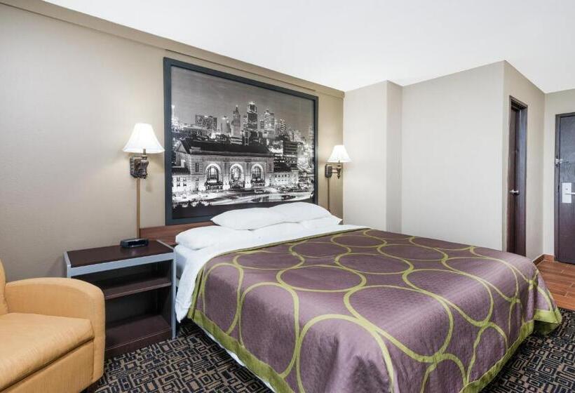 Студио Стандарт Кровать Кинг, Super 8 By Wyndham Warrensburg