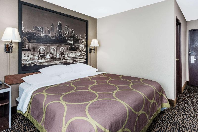 스탠다드 룸 킹사이즈 침대, Super 8 By Wyndham Warrensburg