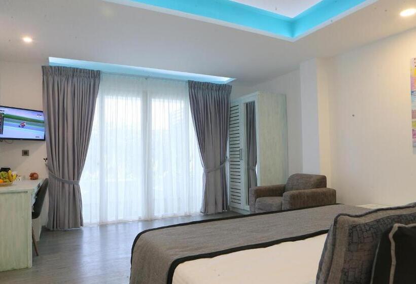 Deluxe Værelse m. Balkon, De Moda Boutique Hotel Galle