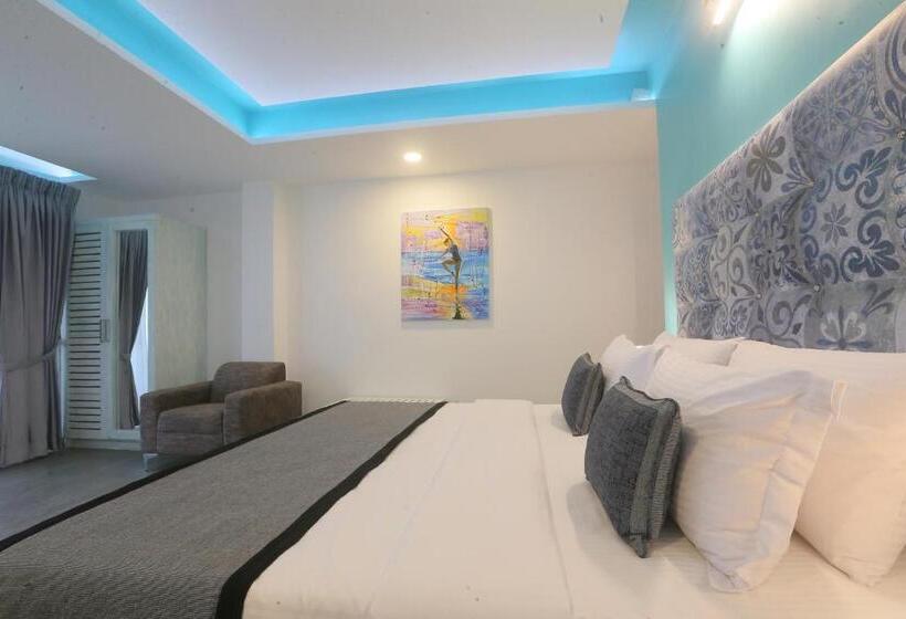 Deluxe Værelse m. Balkon, De Moda Boutique Hotel Galle