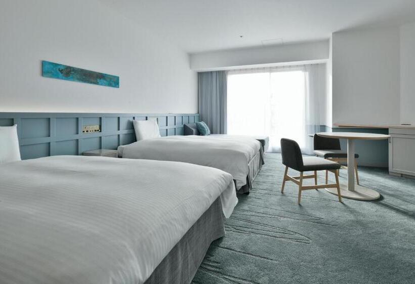 디럭스 4인 룸, Lequ Okinawa Chatan Spa ＆ Resort