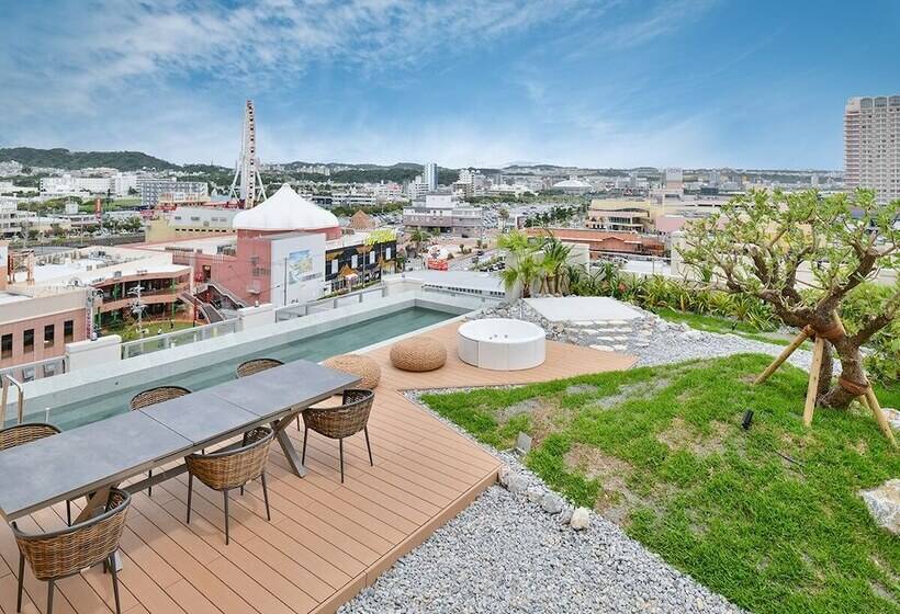 디럭스 룸, Lequ Okinawa Chatan Spa ＆ Resort