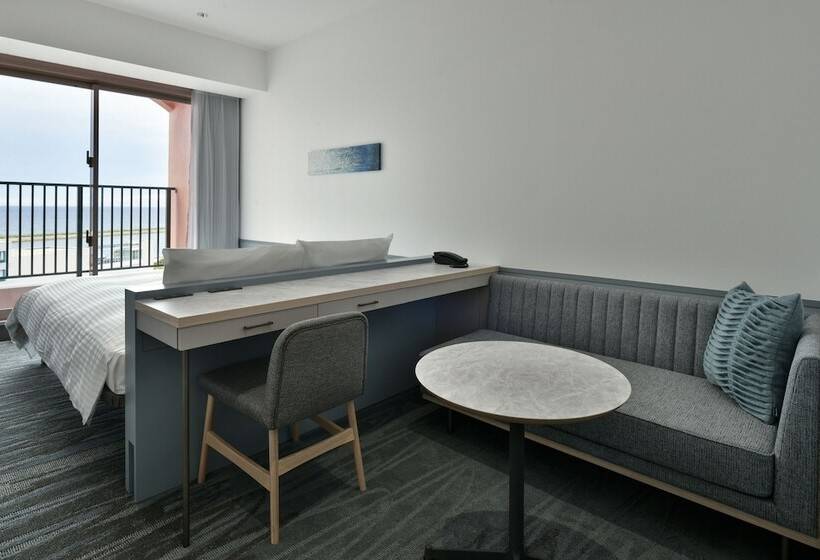 Номер Стандарт Вид на Море, Lequ Okinawa Chatan Spa & Resort