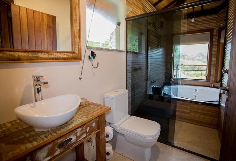 اتاق استاندارد با وان آب گرم, Flores Da Mantiqueira