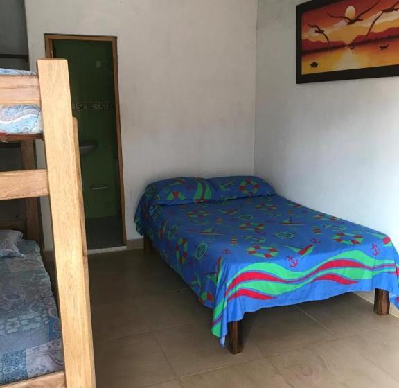 חדר סטנדרט לארבעה, Cabaña La Fortaleza