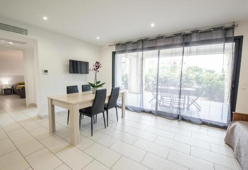 Апартаменты 1 Спальня, Les Alizés Résidence & Spa