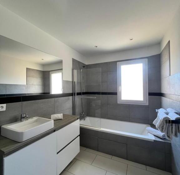 Апартаменты 1 Спальня, Les Alizés Résidence & Spa