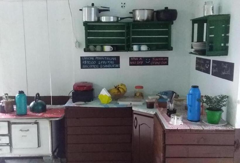 스탠다드 룸 공동 욕실, Ecohostel Dos Canyons Santa Catarina