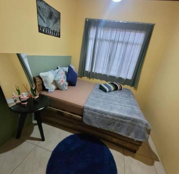 스탠다드 룸 공동 욕실, Ecohostel Dos Canyons Santa Catarina