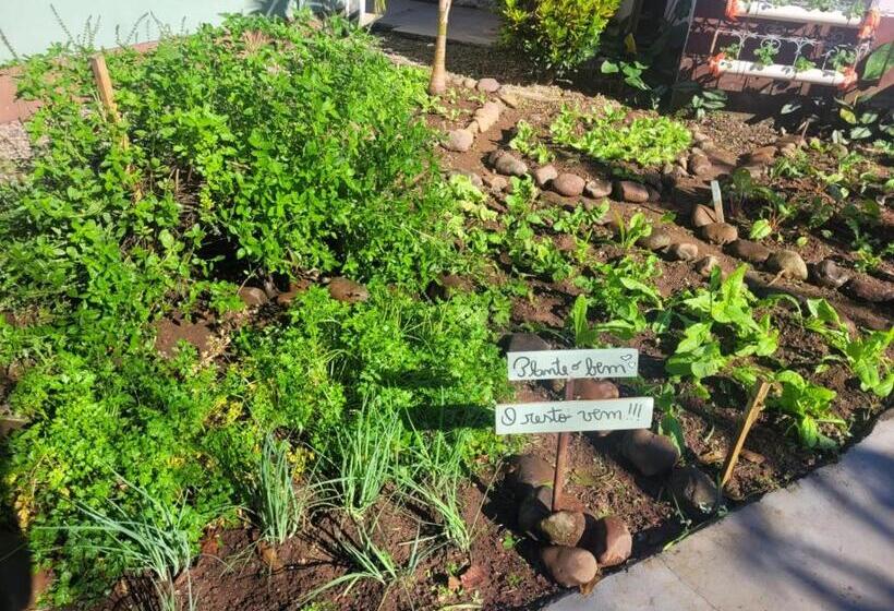 חדר סטנדרט חדר אמבטיה משותף, Ecohostel Dos Canyons Santa Catarina