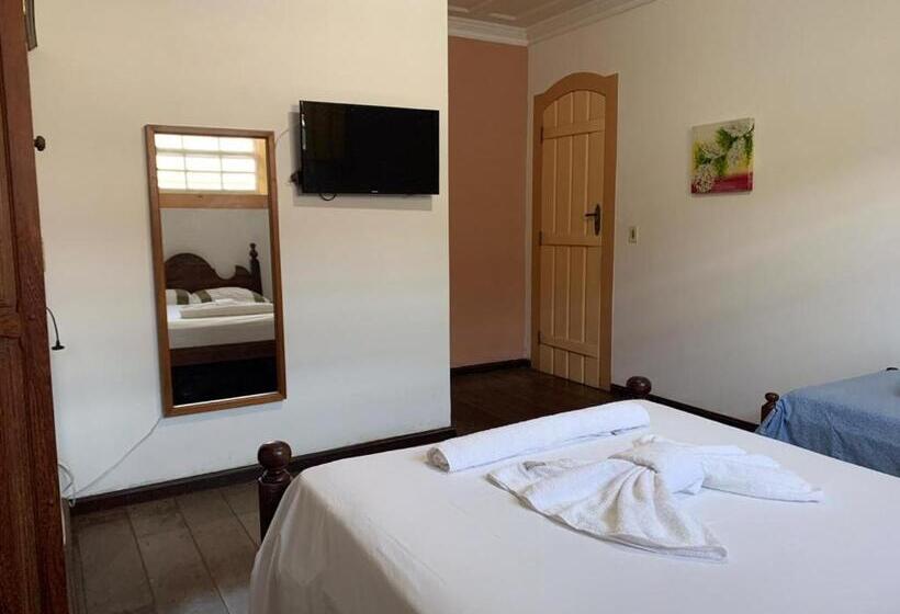 Номер Стандарт Трехместный, Pousada água Viva
