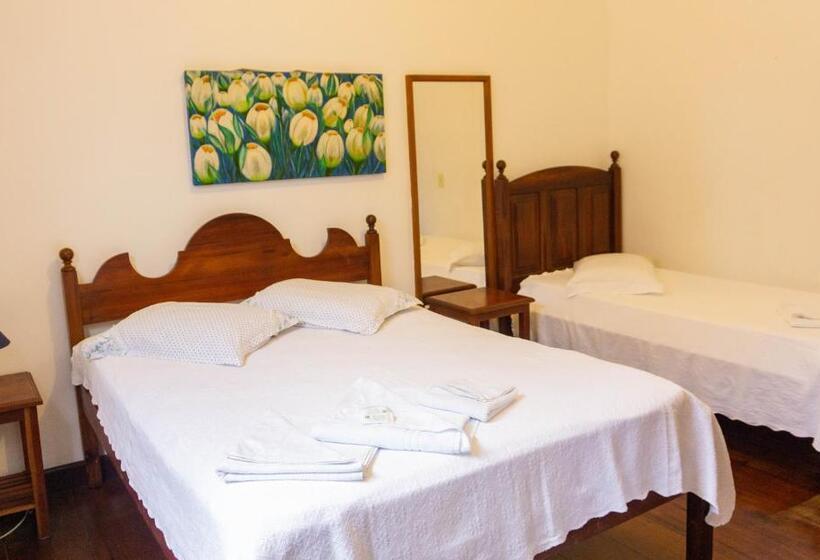 Номер Стандарт Трехместный, Pousada água Viva