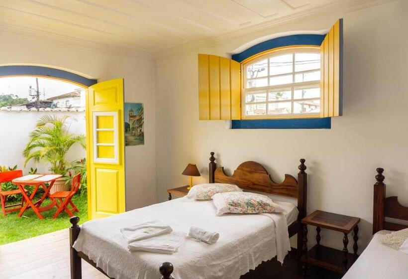 Трехместный Номер Стандарт Вид на Сад, Pousada água Viva