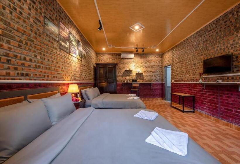 اتاق استاندارد با تخت بزرگ, Catba Spring Homestay