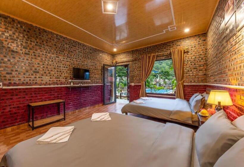 اتاق استاندارد با تخت بزرگ, Catba Spring Homestay
